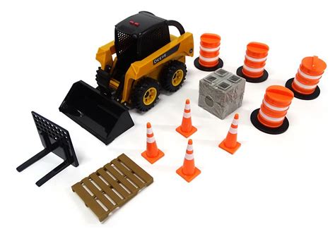 1 16 silverado and skid steer set|1 16 john deere skid steer.